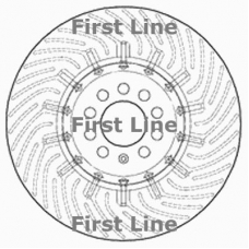 FBD1714 FIRST LINE Тормозной диск