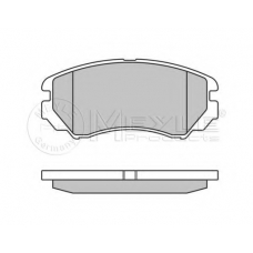 025 238 9116/PD MEYLE Комплект тормозных колодок, дисковый тормоз