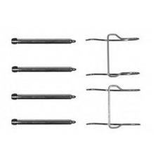 PFK238 TRW Комплектующие, колодки дискового тормоза