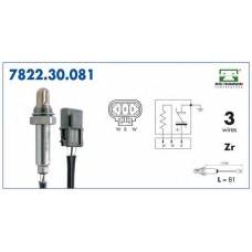 7822.30.081 MTE-THOMSON Лямбда-зонд