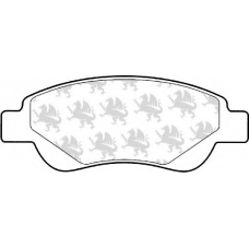 BP1505 QUINTON HAZELL Комплект тормозных колодок, дисковый тормоз