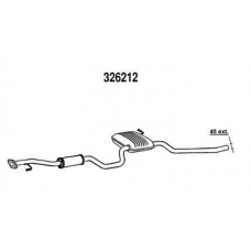 394332621200 MAGNETI MARELLI Выпускной трубопровод