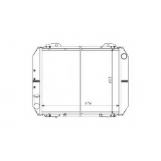 QER1219 QUINTON HAZELL Радиатор, охлаждение двигателя