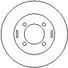 6109 10 KAWE Тормозной диск