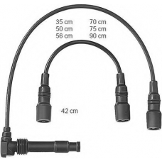 ZEF569 BERU Комплект проводов зажигания