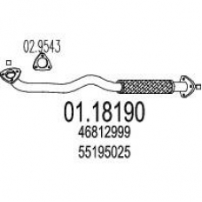 01.18190 MTS Труба выхлопного газа
