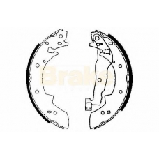 SH1177 BRAKE ENGINEERING Комплект тормозных колодок