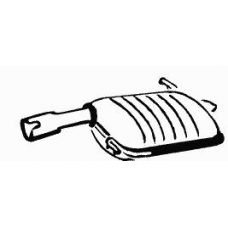 615509 FONOS Глушитель выхлопных газов конечный