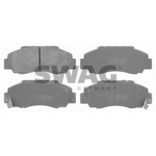 85 91 6551 SWAG Комплект тормозных колодок, дисковый тормоз