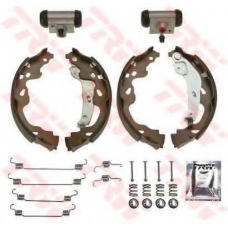BK1910 TRW Комплект тормозных колодок