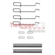109-1151 METZGER Комплектующие, колодки дискового тормоза