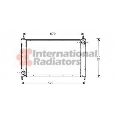 60022077 SCHLIECKMANN Радиатор, охлаждение двигателя