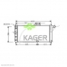 31-0300 KAGER Радиатор, охлаждение двигателя