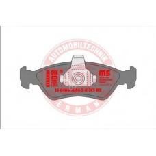 13-0460-7084-2-C-SET MASTER-SPORT Комплект тормозных колодок, дисковый тормоз