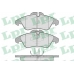 05P608 LPR Комплект тормозных колодок, дисковый тормоз