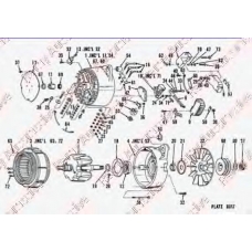 1117148 DELCO REMY Генератор