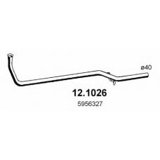 12.1026 ASSO Труба выхлопного газа