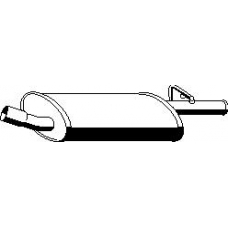 310031 ERNST Глушитель выхлопных газов конечный