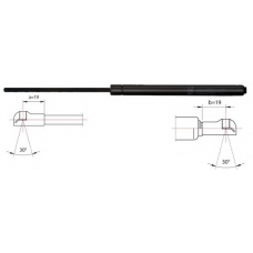 2110360 METZGER Газовая пружина, капот