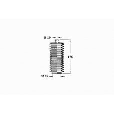 1211110 OCAP Пыльник, рулевое управление