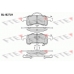 BL1827U1 FTE Комплект тормозных колодок, дисковый тормоз