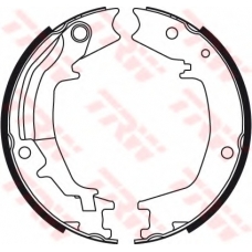 GS8489 TRW Комплект тормозных колодок, стояночная тормозная с