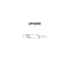 OP40390 VENEPORTE Глушитель выхлопных газов конечный