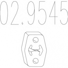 02.9545 MTS Буфер, глушитель