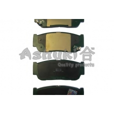 SY010-08O ASHUKI Комплект тормозных колодок, дисковый тормоз