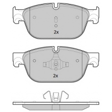 FBP-1844 FREMAX Комплект тормозных колодок, дисковый тормоз