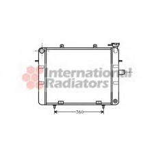 60372124 SCHLIECKMANN Радиатор, охлаждение двигателя