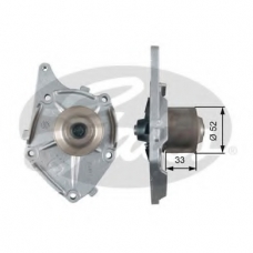 WP0066 GATES Водяной насос