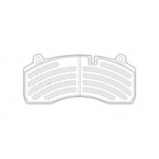 2918105390 JURID Комплект тормозных колодок, дисковый тормоз