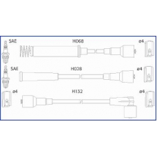 134213 Huco Ккомплект проводов зажигания