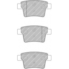 FSL1885 FERODO Комплект тормозных колодок, дисковый тормоз