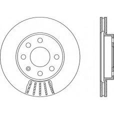 BDA1983.20 OPEN PARTS Тормозной диск
