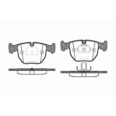 2596.00 ROADHOUSE Комплект тормозных колодок, дисковый тормоз