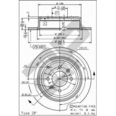14647 AP Тормозной диск