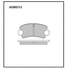 ADB0313 Allied Nippon Тормозные колодки