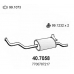 40.7058 ASSO Глушитель выхлопных газов конечный