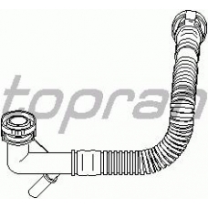 501 417 TOPRAN Шланг, воздухоотвод крышки головки цилиндра