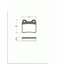 1501223310 S.b.s. Комплект тормозных колодок, дисковый тормоз
