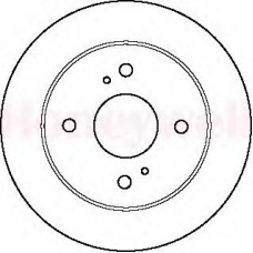 561515B BENDIX Тормозной диск