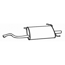 18581 WALKER Глушитель выхлопных газов конечный