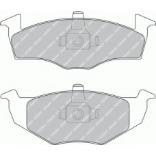 FSL1288 FERODO Комплект тормозных колодок, дисковый тормоз