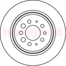 561035B BENDIX Тормозной диск