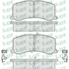 05P665 LPR Комплект тормозных колодок, дисковый тормоз