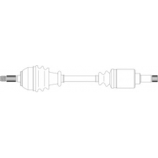 PE3050 General Ricambi Приводной вал