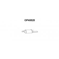 OP40525 VENEPORTE Глушитель выхлопных газов конечный