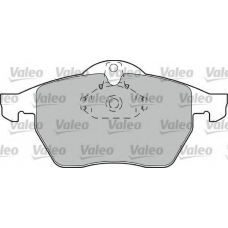551785 VALEO Комплект тормозных колодок, дисковый тормоз